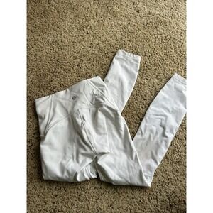 White Lululemon Leggings Size 0
